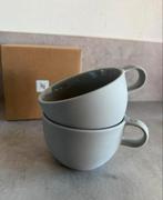 Nespresso Cappuccino Kopjes - Maat M - 2 stuks, Keramiek, Ophalen of Verzenden, Zo goed als nieuw, Effen
