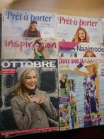 Diverse modebladen, Ophalen of Verzenden, Gebruikt, Vrouw, Overige merken