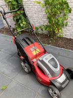 Grasmaaier elektrisch, Tuin en Terras, Grasmaaiers, Cirkelmaaier, Gebruikt, Elektrische grasmaaier, Opvangbak