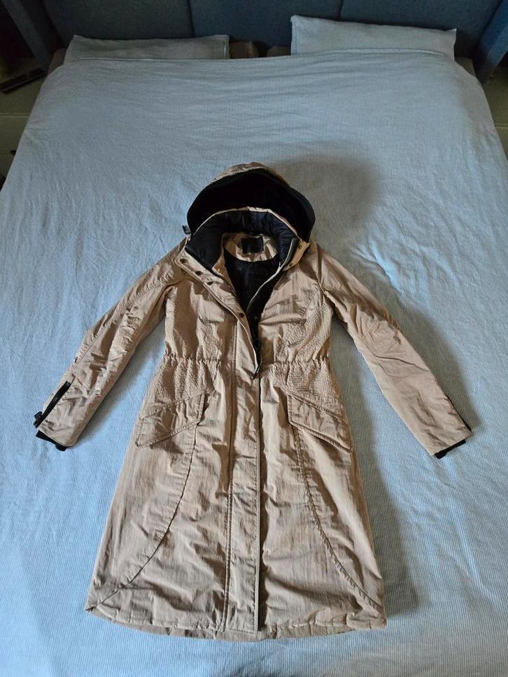 Creenstone Damesjas te koop, Kleding | Dames, Jassen | Winter, Zo goed als nieuw, Maat 36 (S), Beige, Ophalen of Verzenden