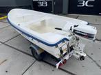 Nette Quicksilver 360 Boot incl. Johnson 6PK 2T en Trailer, Watersport en Boten, Gebruikt, Tot 10 pk, Wfwatersport@botenverhuurhoorn.nl