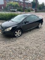 Peugeot 307 2.0 16V CC 2005 Zwart - rijd goed, Auto's, Voorwielaandrijving, 74 €/maand, 4 cilinders, Cabriolet