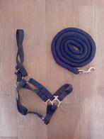 Donkerblauw halster en halstertouw, Dieren en Toebehoren, Ophalen, Gebruikt, Overige soorten