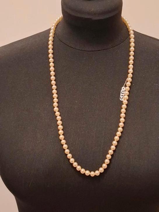 Vintage lydia parels uit majorica parelketting, Sieraden, Tassen en Uiterlijk, Kettingen, Zo goed als nieuw, Overige materialen
