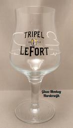 Tripel LeFort bierglazen. 50cl, Ophalen of Verzenden, Nieuw, Glas of Glazen, Overige merken