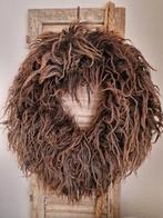 Wollen Krans - Handgemaakt - 70cm wolkrans, Huis en Inrichting, Woonaccessoires | Kransen, Ophalen of Verzenden