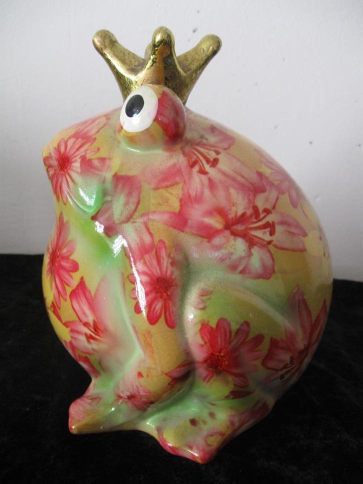 Leuke kikker spaarpot geen pomme pidou, Verzamelen, Spaarpotten, Zo goed als nieuw, Dier, Verzenden