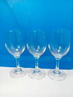 3 grote Wijnglazen., Ophalen of Verzenden, Zo goed als nieuw, Overige typen