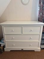 Witte commode met 4 lades Bach MOET WEG!, Huis en Inrichting, Kasten | Dressoirs, Ophalen, Overige materialen, Gebruikt, 100 tot 150 cm