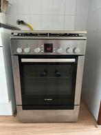 Bosch gasfornuis en oven, Zo goed als nieuw, Gas, 85 tot 90 cm, Hete lucht