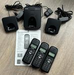 Telefoonset: Siemens Gigaset AS180, Ophalen of Verzenden, Gebruikt, 2 handsets