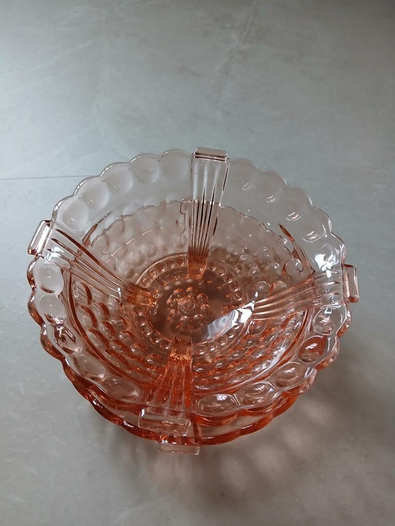Glazen fruitschaal, Ophalen of Verzenden