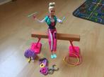 Barbie Gymnastiek Pop Speelset, Ophalen of Verzenden, Gebruikt, Barbie