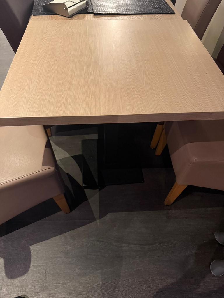 10 Tafelbladen - 70x80 & 120x80, Overige materialen, Gebruikt, Vier personen, Rechthoekig