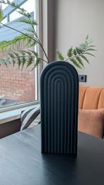 Blauwe vaas van Coco Maison regenboog patroon, Kunststof, 50 tot 75 cm, Blauw, Ophalen of Verzenden