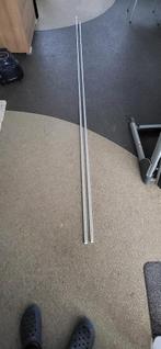 Gordijn rails (2x), Minder dan 100 cm, 200 cm of meer, Wit, Zo goed als nieuw