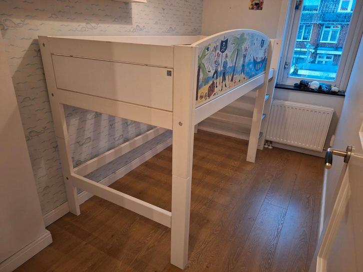 Lifetime bedverhoger halfhoogslaper, Kinderen en Baby's, Kinderkamer | Stapelbedden en Hoogslapers, Gebruikt, Halfhoogslaper, Ophalen