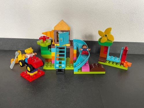 LEGO DUPLO Grote speeltuin - Opbergdoos - 10864, Kinderen en Baby's, Speelgoed | Duplo en Lego, Zo goed als nieuw, Duplo, Complete set