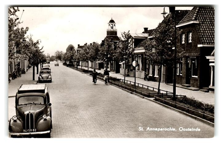 St. Annaparochie, Oosteinde, Verzamelen, Ansichtkaarten | Nederland, Gelopen, Friesland, 1960 tot 1980, Verzenden