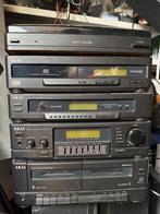 Stereo toren cd en platen speler., Audio, Tv en Foto, Stereo-sets, Ophalen, Gebruikt, Cd-speler, Microset