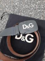 D&G riem lakleer blauw 80 cm, Dolce & Gabbana, 3 tot 5 cm, Echt leder, Tailleriem