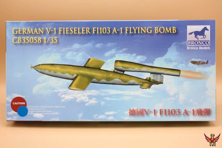 ROWASP | Bronco Models 1/35 German V-1 Fi103 A-1 Flying Bomb, Hobby en Vrije tijd, Modelbouw | Vliegtuigen en Helikopters, Nieuw