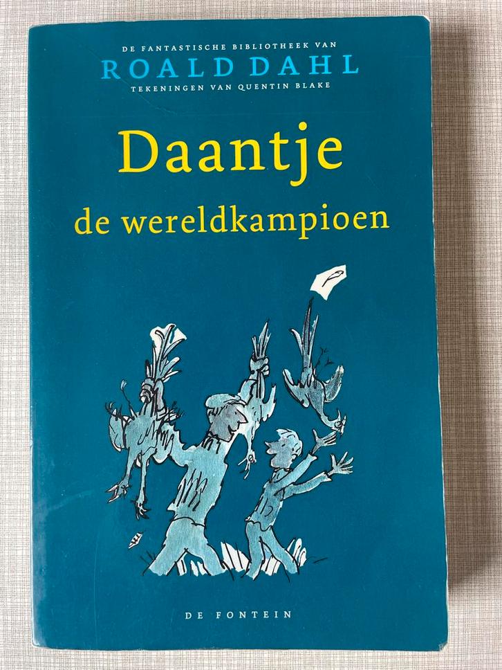 Daantje de Wereldkampioen - Roald Dahl, Boeken, Kinderboeken | Jeugd | onder 10 jaar, Zo goed als nieuw, Fictie algemeen, Ophalen of Verzenden