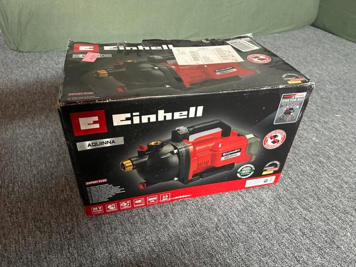 Einhell Aquinna Accu Tuinpomp - Nieuw in doos!, Tuin en Terras, Waterpompen, Nieuw, Accu, Regentonpomp, Ophalen of Verzenden