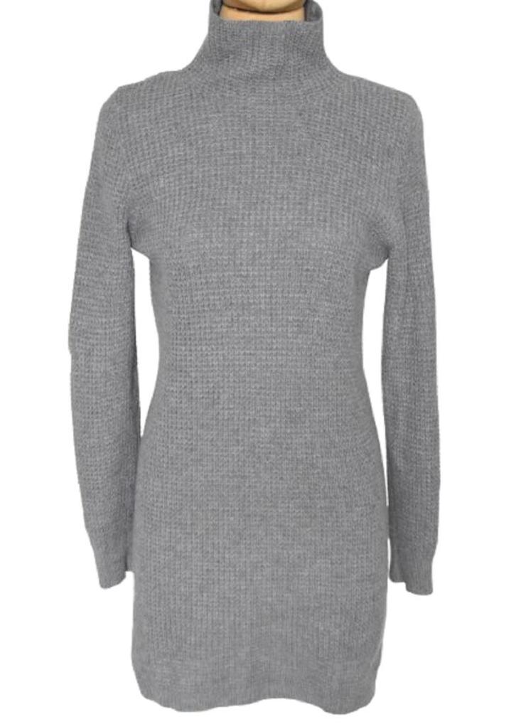 Repeat wollen jurk, jurkje met col, Mt. 40 / M, Kleding | Dames, Jurken, Zo goed als nieuw, Maat 38/40 (M), Grijs, Boven de knie