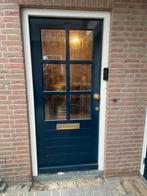 Voordeur hardhout 93 x 211,5 cm voor deur in goede staat, Deurkozijn, Zo goed als nieuw, 150 tot 225 cm, Hout