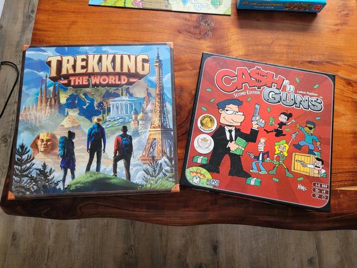 Spellen te koop, Hobby en Vrije tijd, Gezelschapsspellen | Bordspellen, Zo goed als nieuw, Drie of vier spelers, Vijf spelers of meer