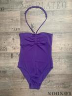 Paars bandeau badpak, Verzenden, Zo goed als nieuw, Paars, Badpak