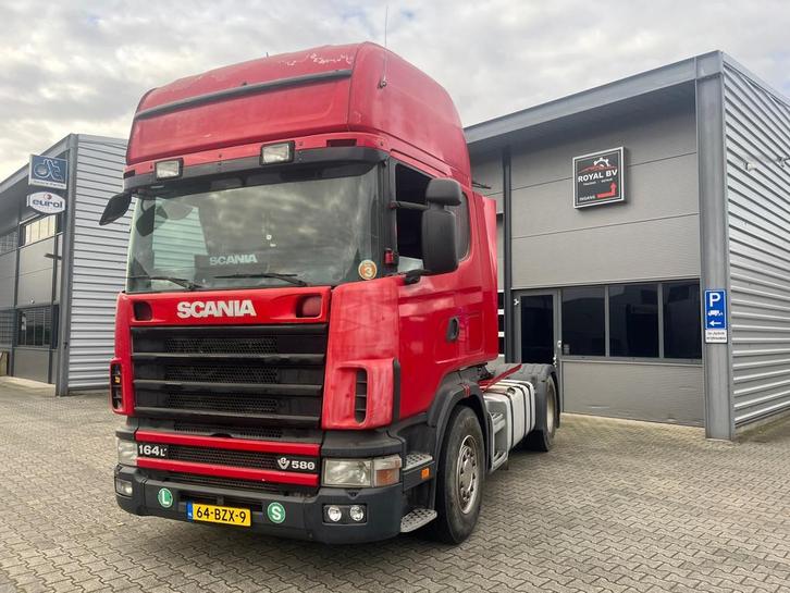 Scania R164 Topline, Auto's, Vrachtwagens, Bedrijf, Te koop, ABS, Centrale vergrendeling, Cruise Control, Mistlampen, Scania, Diesel