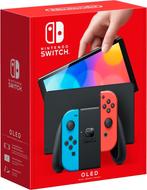 Nintendo Switch OLED Blauw Rood, Ophalen of Verzenden, Nieuw, Met 1 controller, Switch OLED