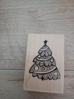 stempel ludiec star christmas tree, Hobby en Vrije tijd, Stempelen, Nieuw, Houten stempel, Ophalen of Verzenden