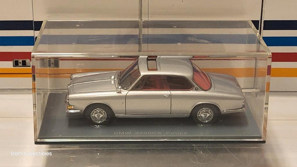 ≥ Neo Scale Models BMW 3200CS Bertone Coupe Silver — Modelauto's