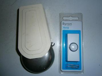 Tring voordeurBEL (gebruikt) met Byron 7910 drukknop (nieuw)
