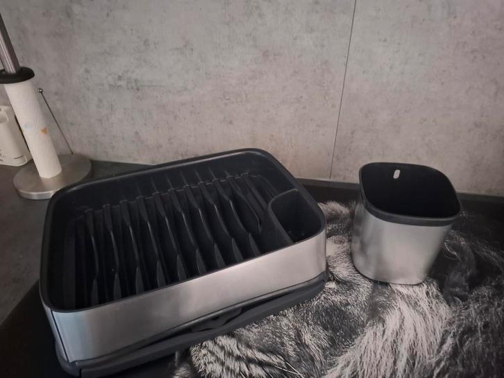 leuk afdruiprek met aparte bestekbak (prijs is beide), Huis en Inrichting, Keuken | Keukenbenodigdheden, Zo goed als nieuw, Ophalen of Verzenden