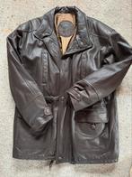 Mooie vintage leren jas maat XL, Ophalen of Verzenden, Zo goed als nieuw, Maat 56/58 (XL), Bruin