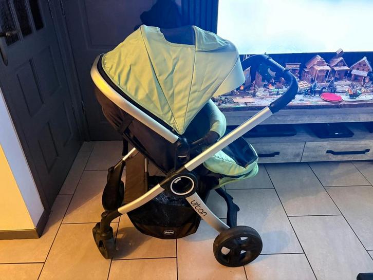 Mooie kinderwagen te koop!, Kinderen en Baby's, Kinderwagens en Combinaties, Zo goed als nieuw, Kinderwagen, Overige merken, Verstelbare duwstang
