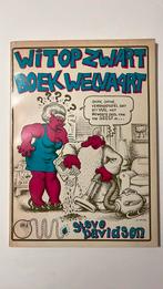 Wit op zwart boek, underground comic Robert Crumb, H.R Giger, Boeken, Eén comic, Verzenden, Gelezen, Europa