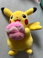 Pokémon Pikachu met gebakje 25 cm, Ophalen of Verzenden, Zo goed als nieuw, Overige typen