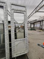Deur nieuw met kozijn, met bovenlicht 90x267, Doe-het-zelf en Verbouw, Kozijnen en Schuifpuien, Deurkozijn, Nieuw, Inclusief glas