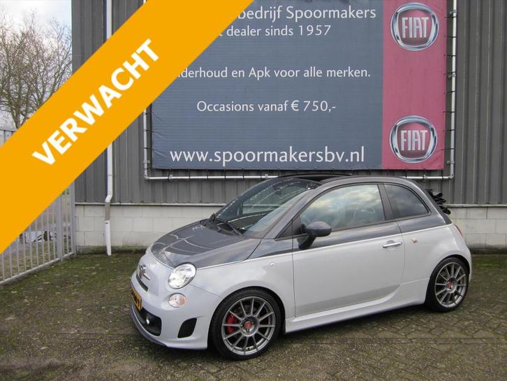 Fiat 500c Cabrio Automaat Novitec schroefset bombardone uitl, Auto's, Fiat, Bedrijf, Te koop, 500C, ABS, Airbags, Airconditioning