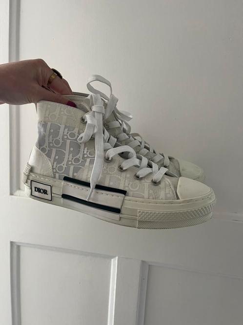Super mooie Christian Dior B23 Oblique sneakers!, Kleding | Dames, Schoenen, Zo goed als nieuw, Sneakers of Gympen, Wit, Ophalen