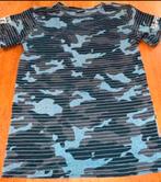T-shirt mt 158 blauw legerprint, Ophalen of Verzenden, Zo goed als nieuw, Shirt of Longsleeve, Merkloos