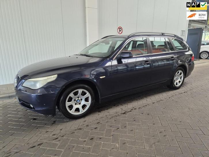 BMW 5-serie 525/benzine/automaat, Auto's, BMW, Bedrijf, Te koop, 5-Serie, ABS, Adaptive Cruise Control, Airbags, Airconditioning