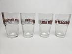 # 4 Leonardo home Solo Latte Macchiato Glazen. Glas, Huis en Inrichting, Keuken | Servies, Glas of Glazen, Ophalen of Verzenden
