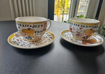 Blond Amsterdam kop en schotels - z.g.a.n. beschikbaar voor biedingen