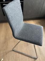 4 Eetkamerstoelen, Huis en Inrichting, Stoelen, Ophalen, Gebruikt, Grijs, Vier